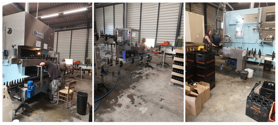 Oé en visite chez le laveur de bouteilles issues de la consigne