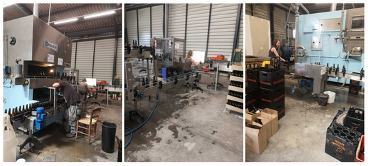 Oé en visite chez le laveur de bouteilles issues de la consigne
