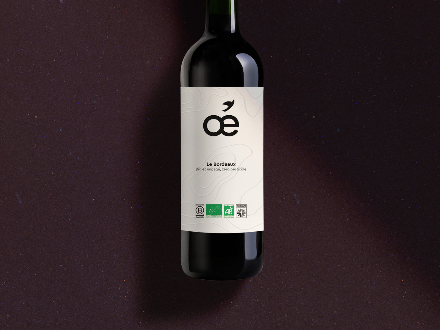 Bordeaux rouge Oé