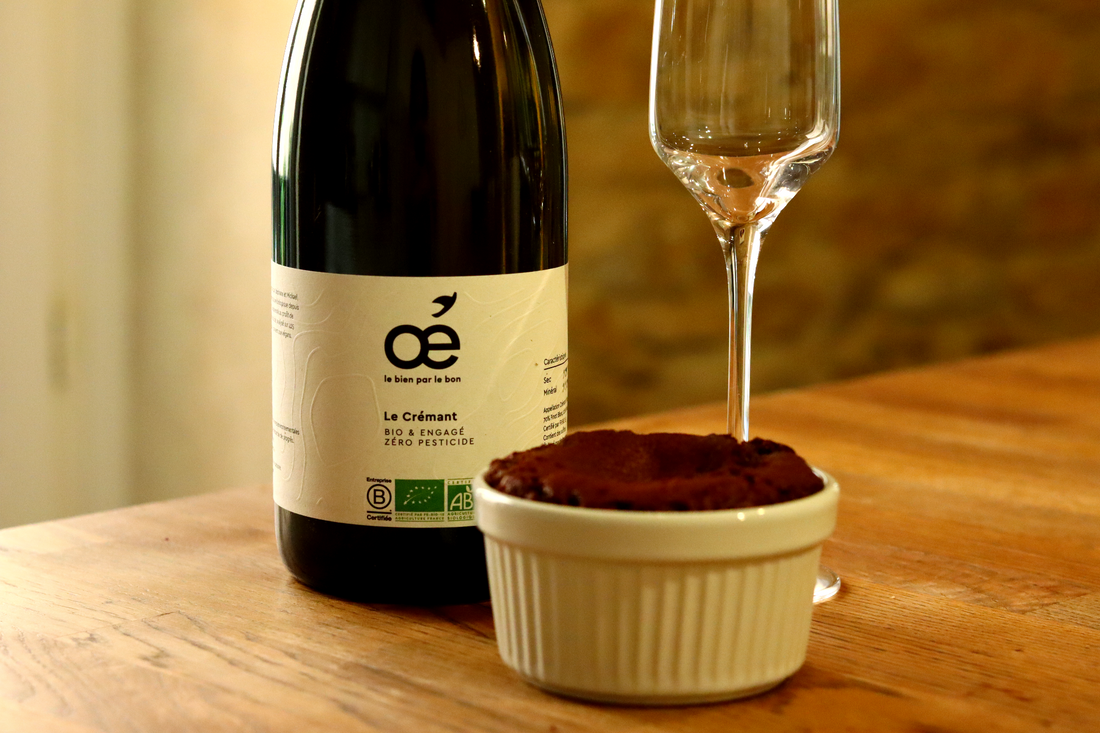 Le fondant au chocolat par notre partenaire traiteur engagé Baobab Lab