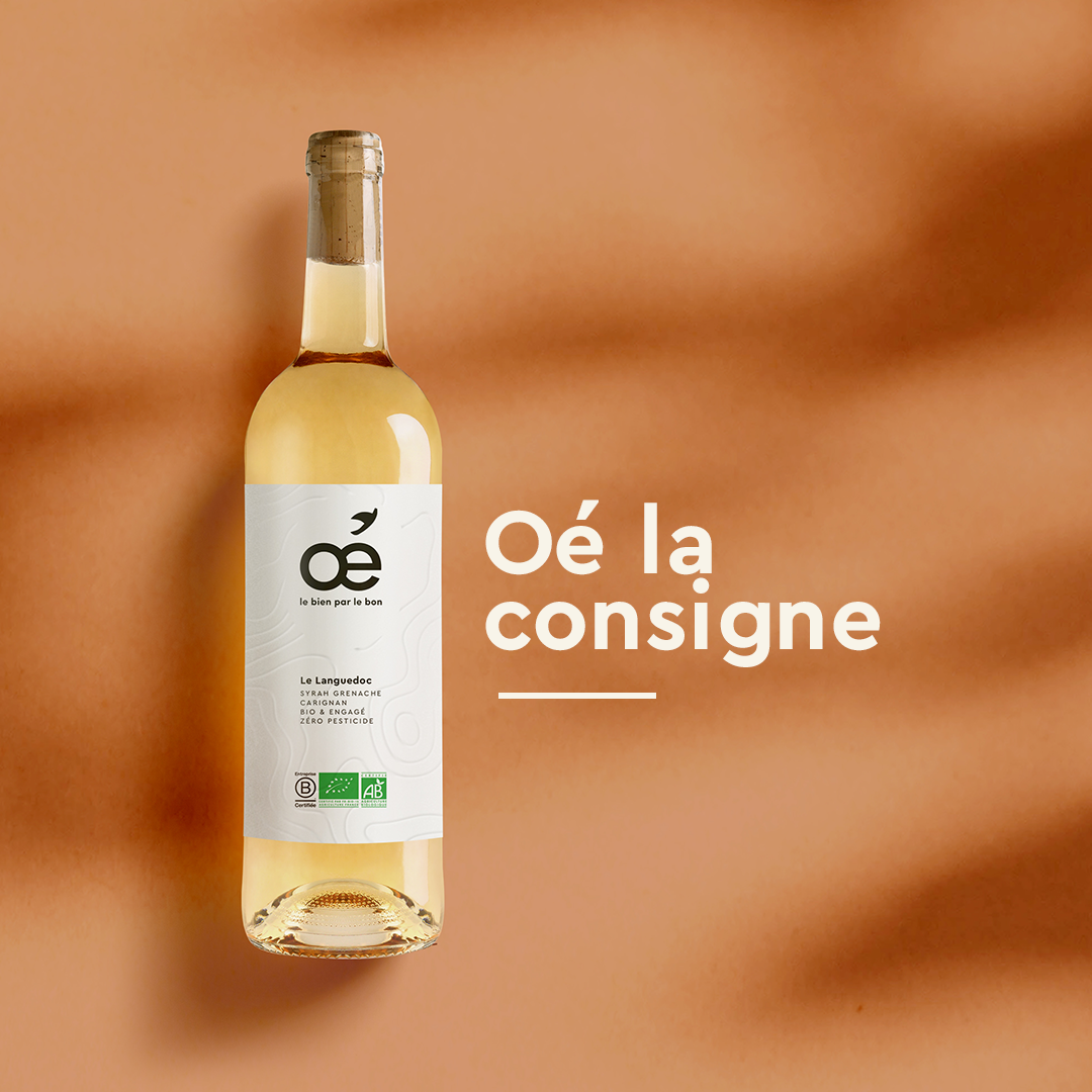 Oé, première marque de vin en France à remettre en place la consigne