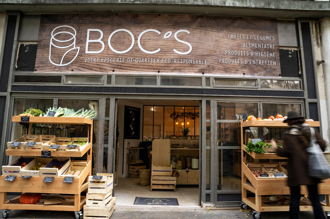 Rencontre avec l’épicerie éco-responsable Boc’s à Paris où trouver nos vins Oé 