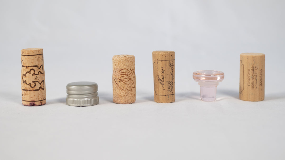 Topo sur les bouchons de vos bouteilles de vin